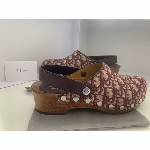 100% Authentic BNIB Diorquake Canvas Clogs. 38.5 - Picture 5 of 11